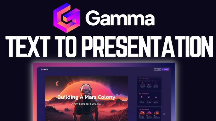 Gamma AI: Creating Presentations in Just 1 Minute