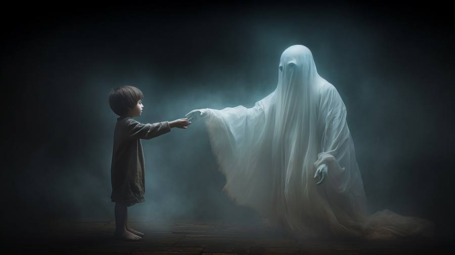 Can ghosts know when you can see them?
