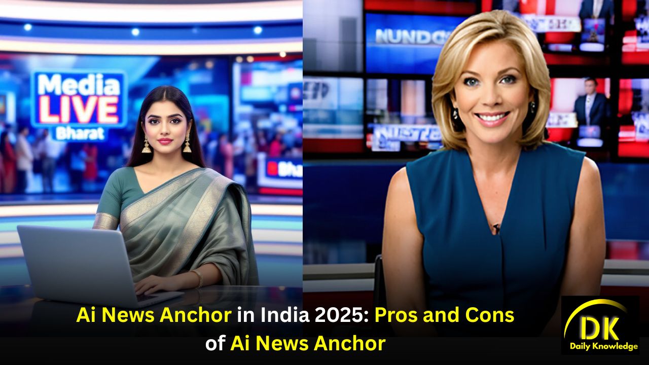 Ai News Anchor in India 2025: Pros and Cons of Ai News Anchor