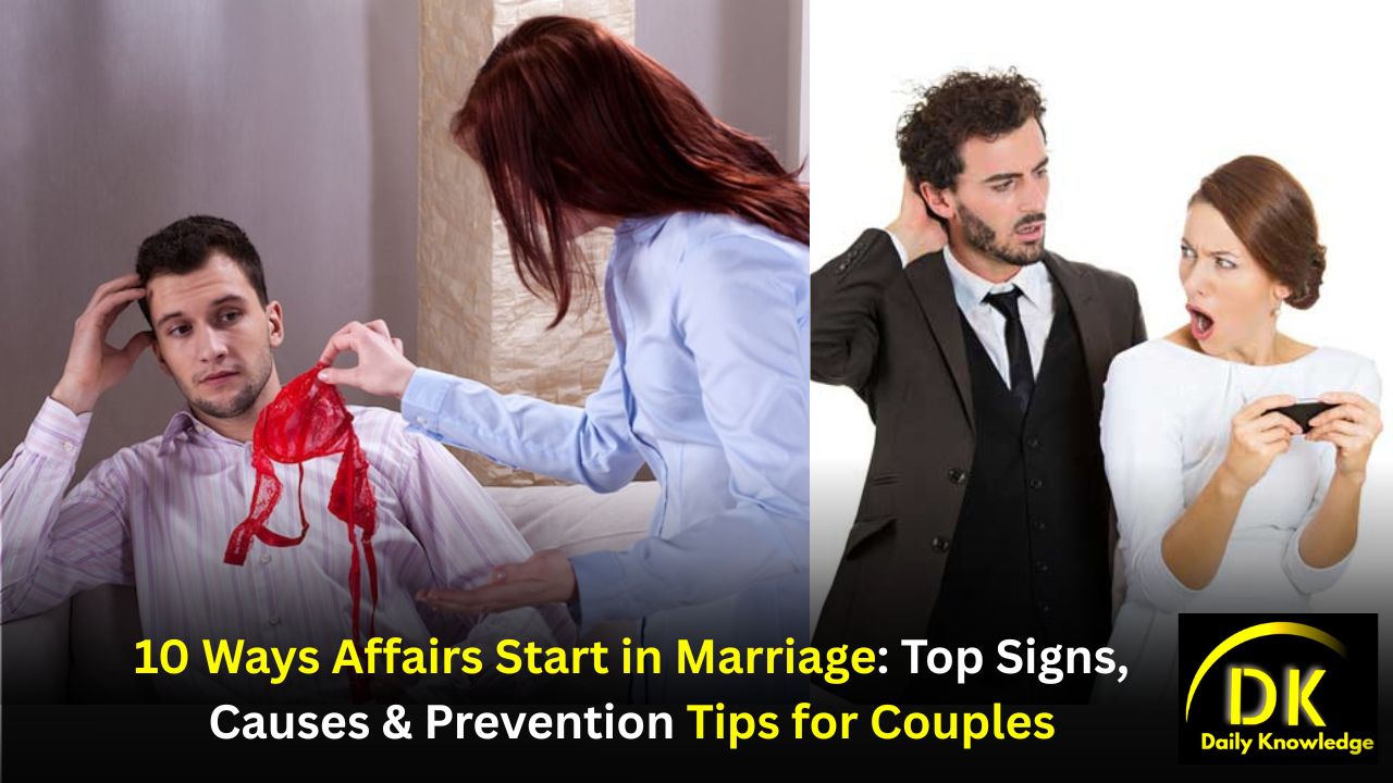 10 Ways Affairs Start in Marriage: Top Signs, Causes & Prevention Tips for Couples