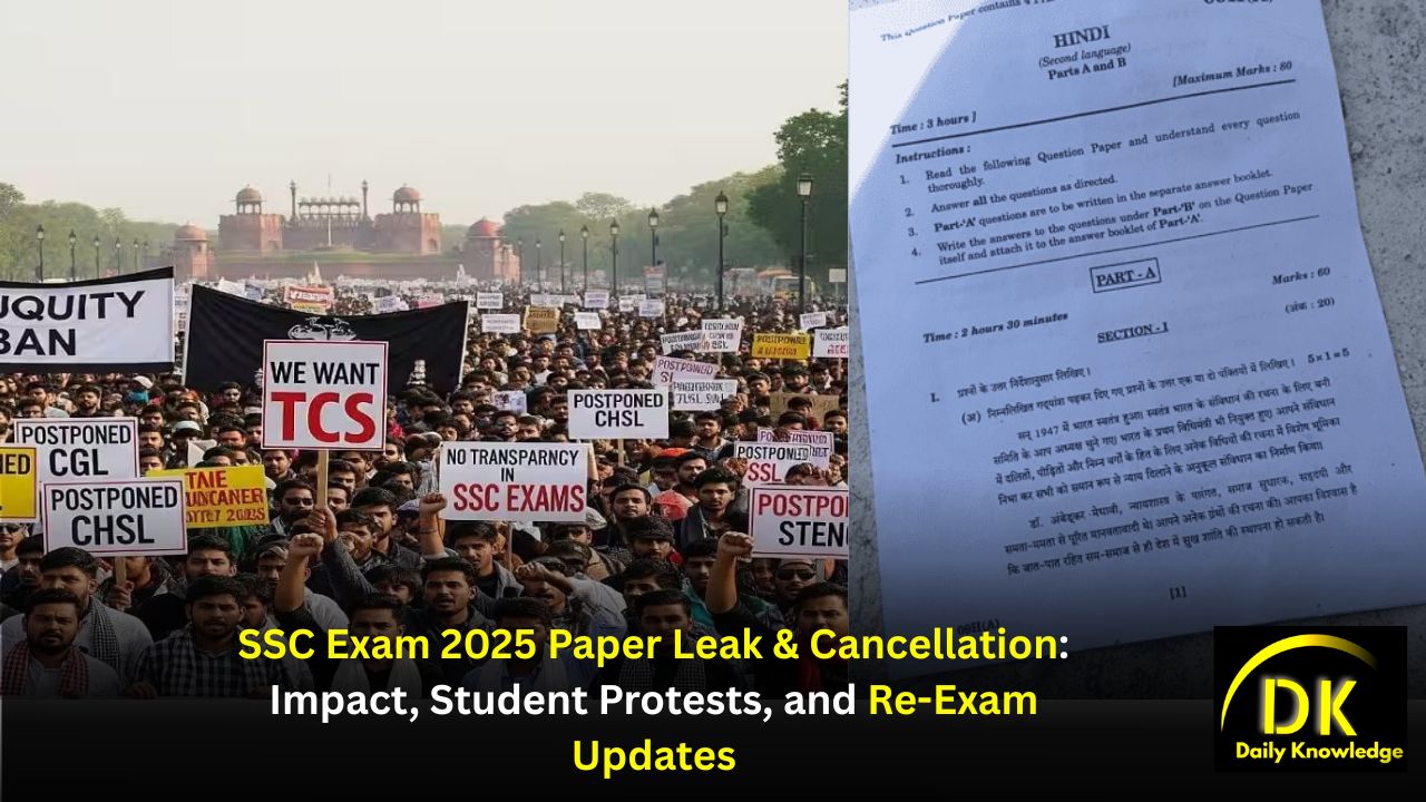 SSC Exam 2025 Paper Leak & Cancellation: Impact, Student Protests, and Re-Exam Updates